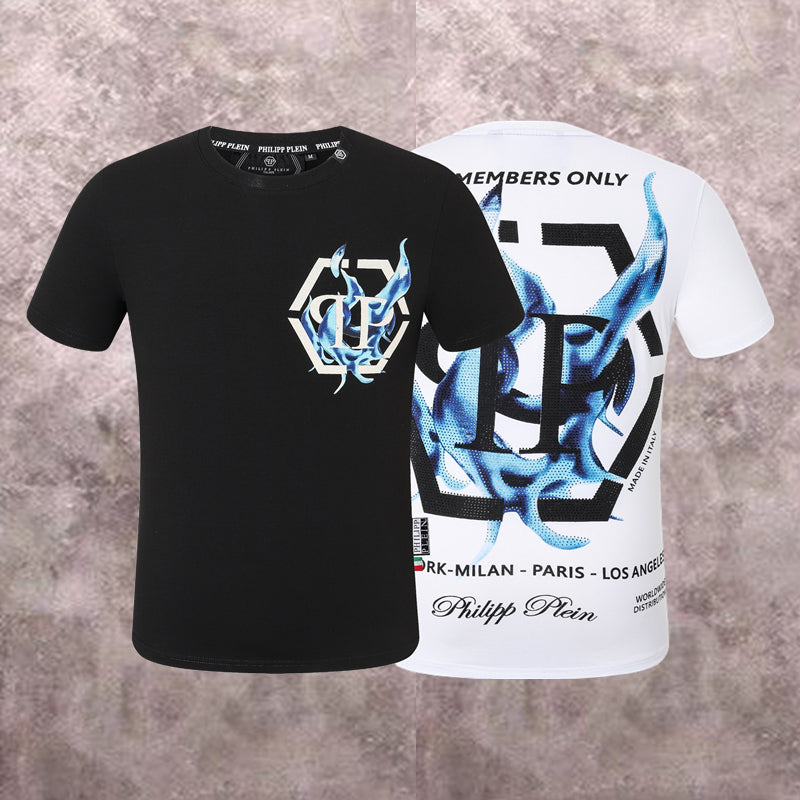 New-PP Letter Diamond T-shirt