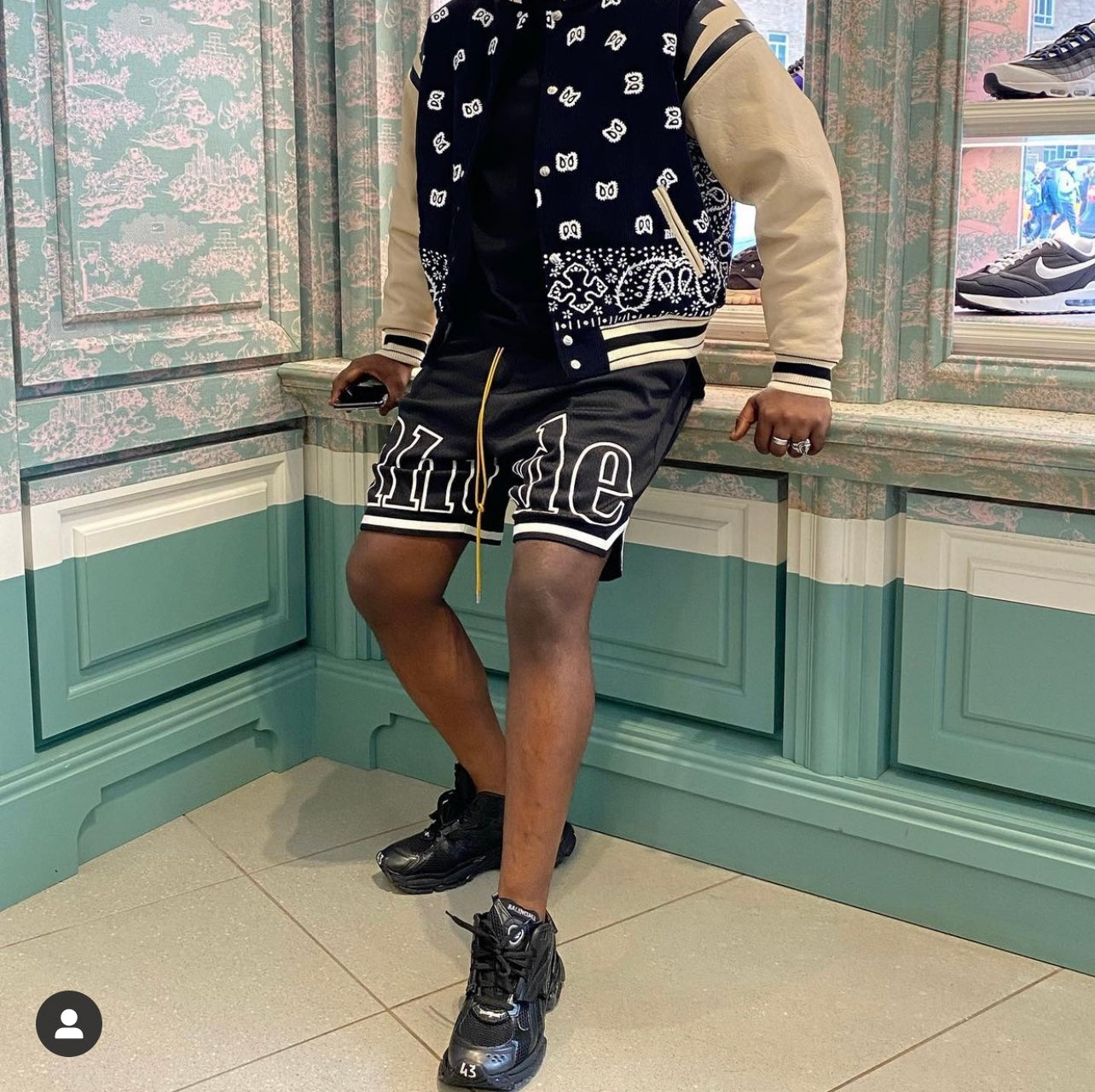 New-RHUDE sports shorts