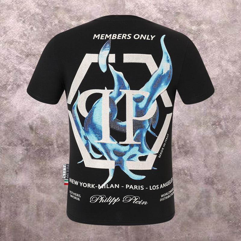 New-PP Letter Diamond T-shirt