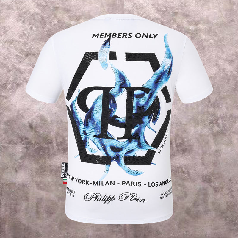New-PP Letter Diamond T-shirt