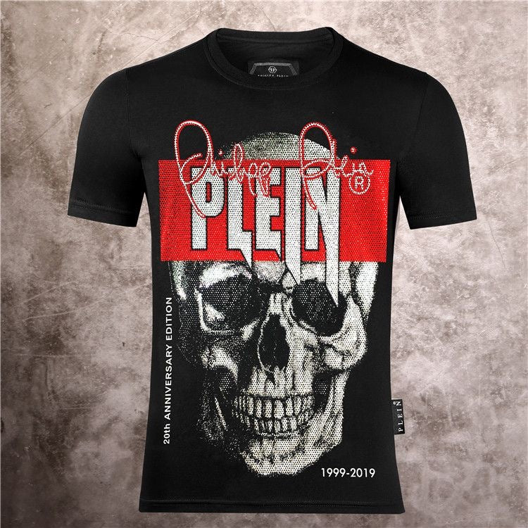 New-PP 512 skull diamond T-shirt