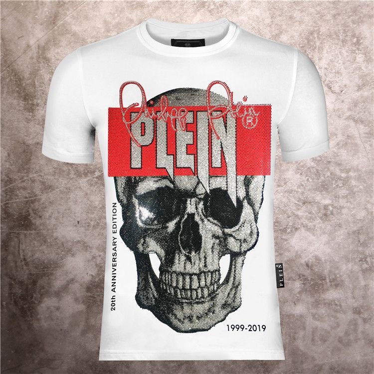 New-PP 512 skull diamond T-shirt