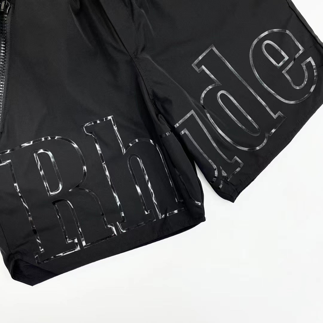New-RHUDE print shorts