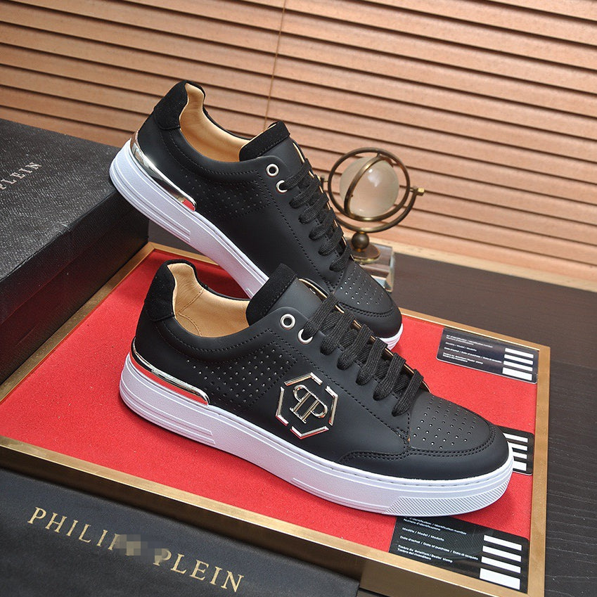 New-PP Leather casual shoes