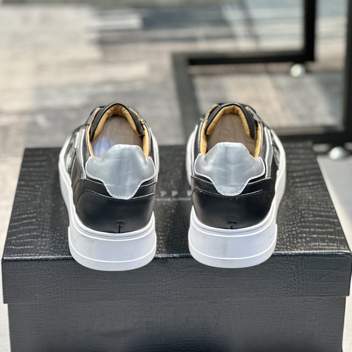 New-PP Casual leather shoes