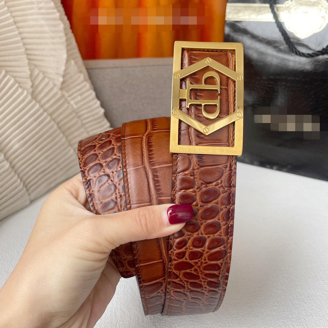 New- PP Leather belt