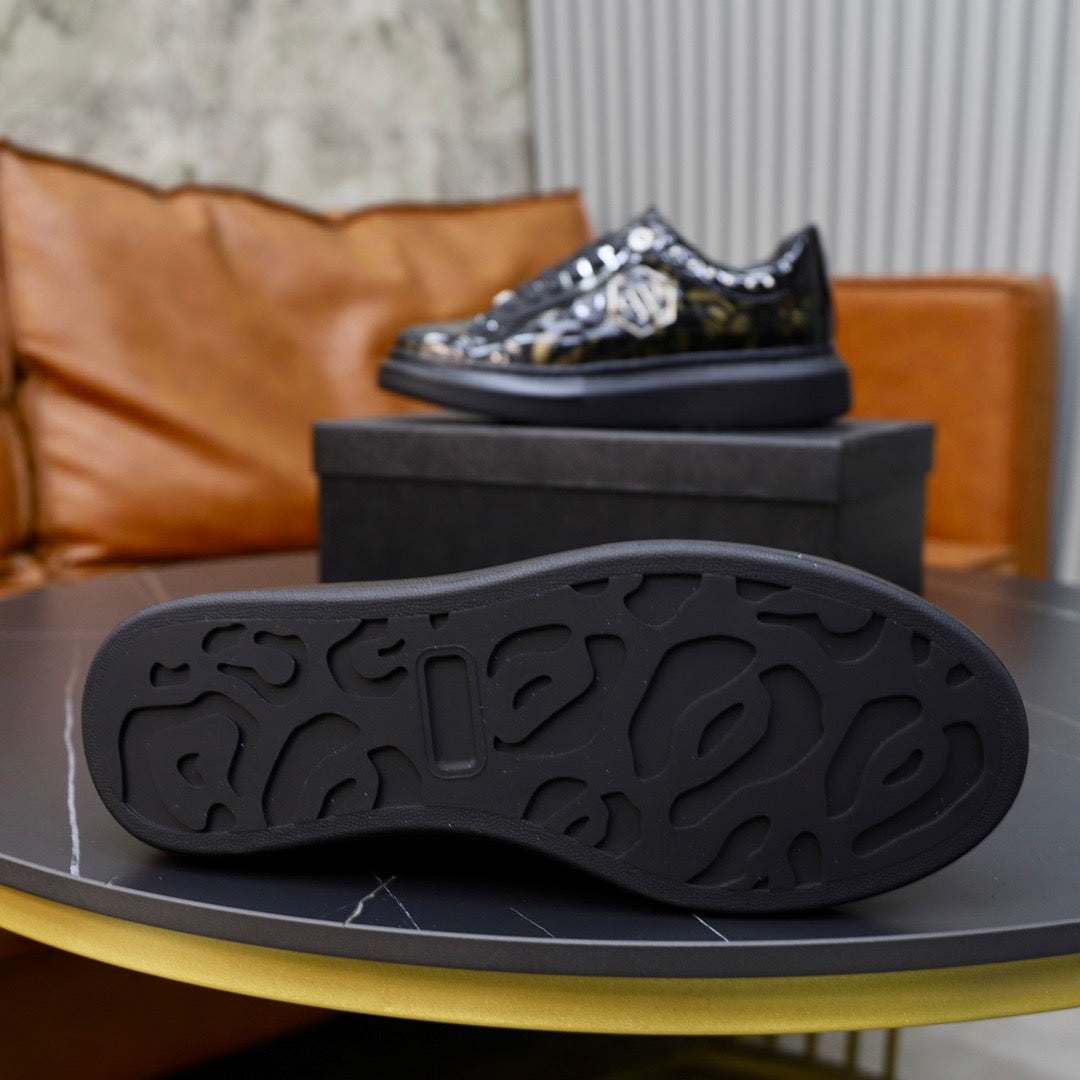 New-PP Leather casual shoes