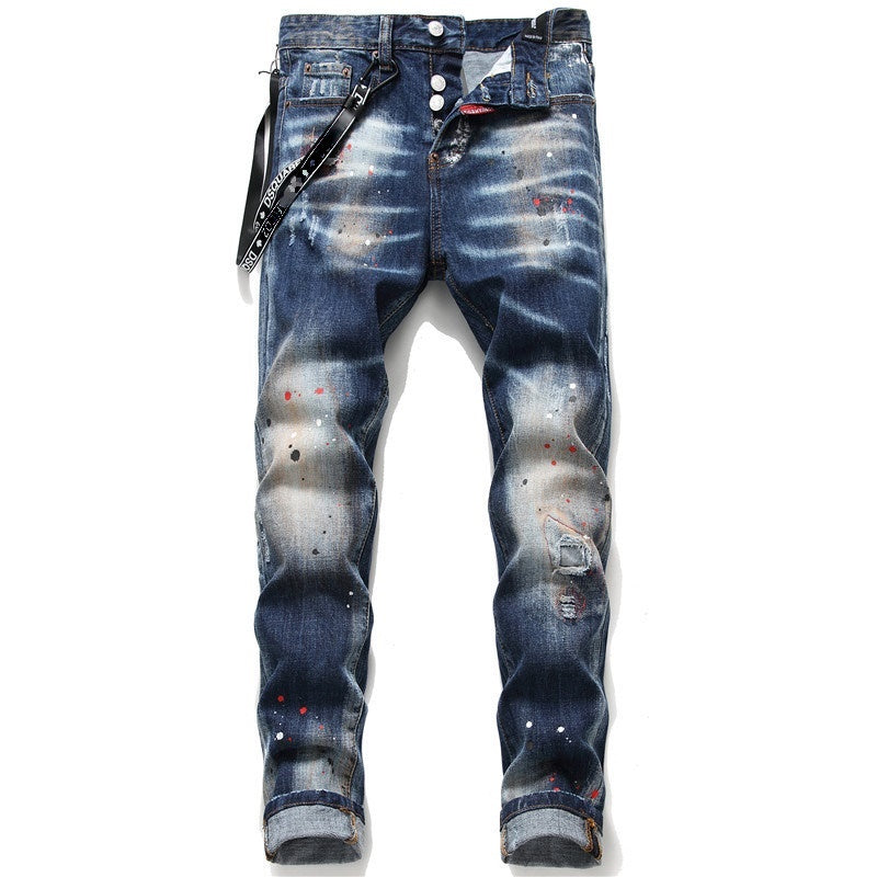 NEW-Spray paint Jeans