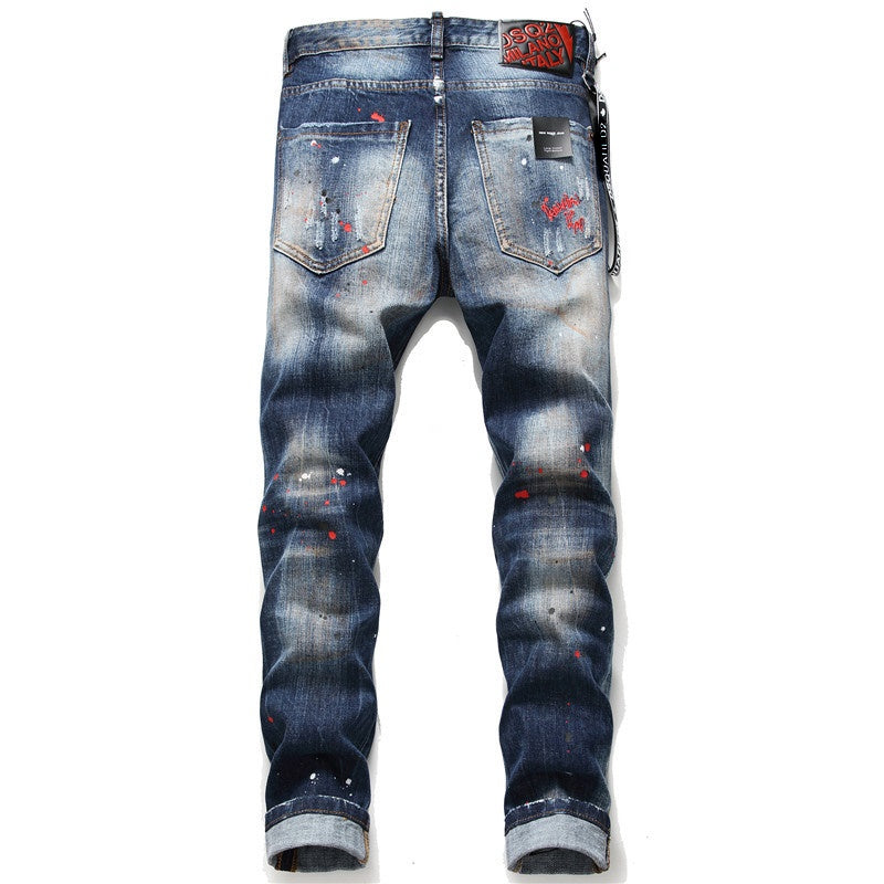 NEW-Spray paint Jeans
