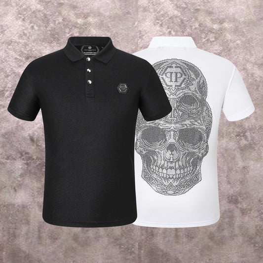 New-PP 9047 skull Diamond Polo