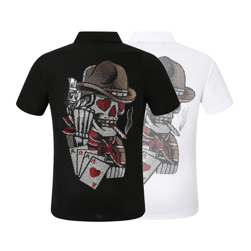 New-PP 9050 skull Diamond Polo