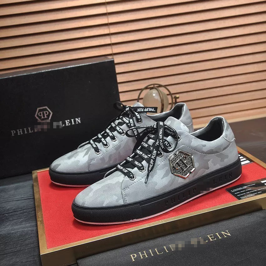 New-PP Casual leather shoes