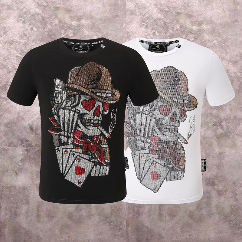 New-PP 2205 Skull Diamond T-shirt