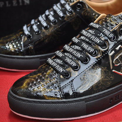 New-PP Leather casual shoes