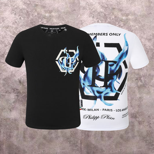 New-PP Letter Diamond T-shirt
