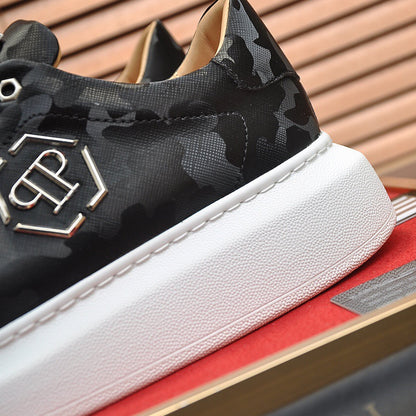 New-PP Leather casual shoes