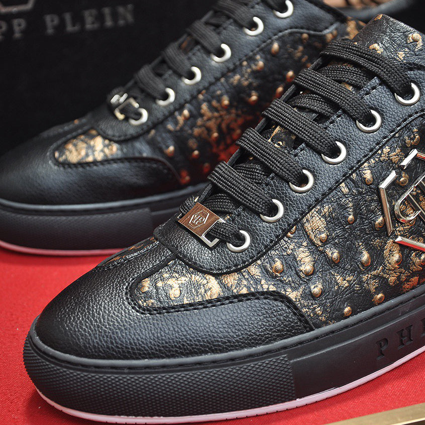 New-PP Casual leather shoes