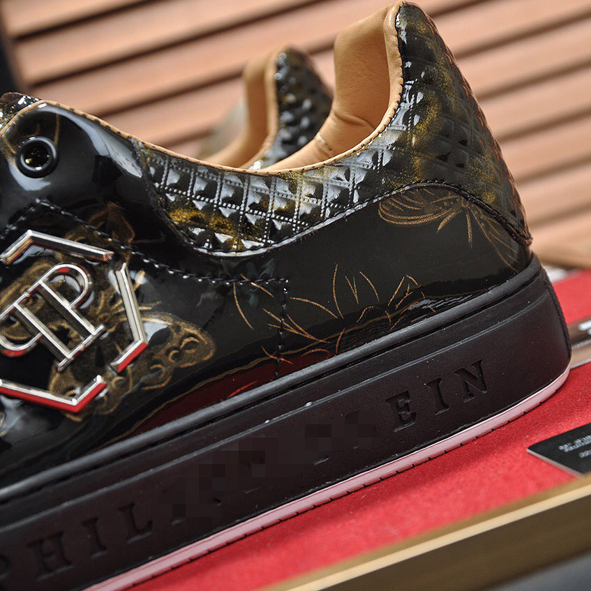 New-PP Leather casual shoes