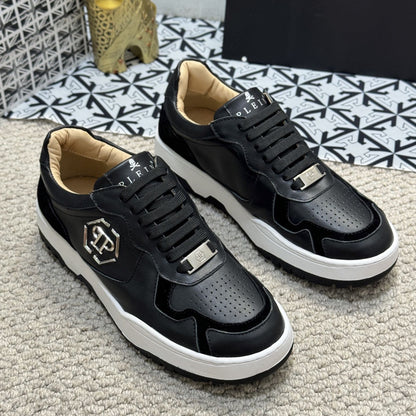 New-PP 2054 Casual leather shoes