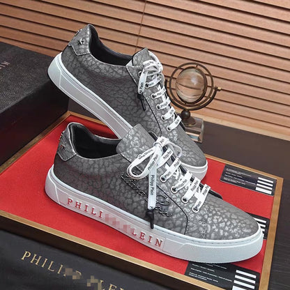 New-PP Casual leather shoes