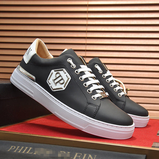 New-PP Casual leather shoes