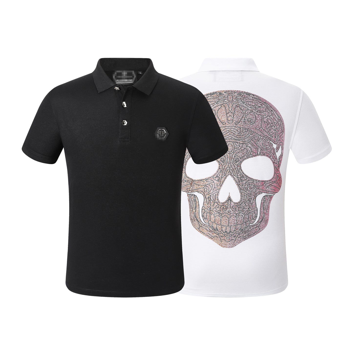 New-PP Skull Diamond polo shirt