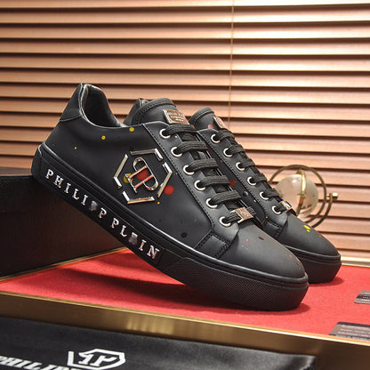 New-PP Leather casual shoes