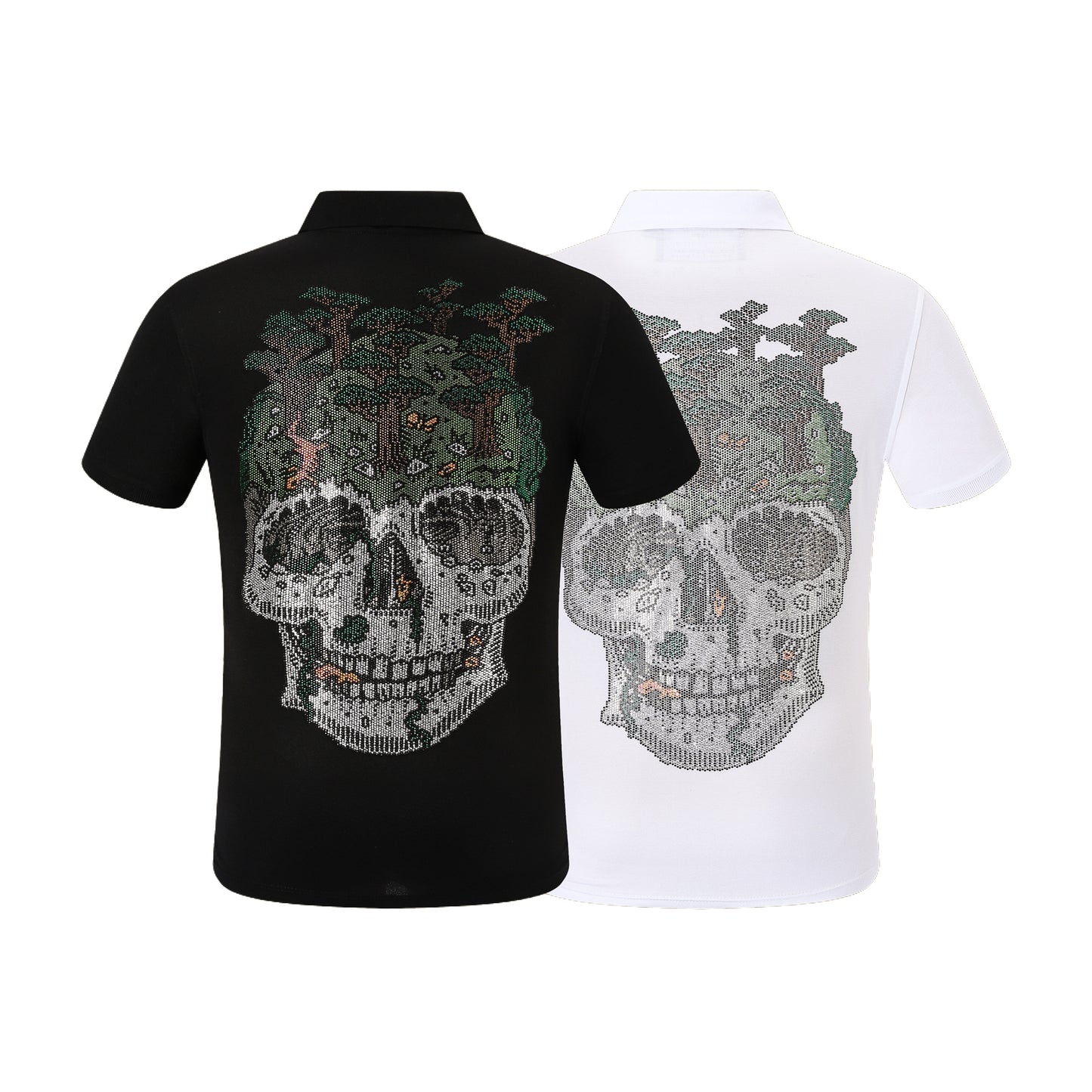 New-PP 9013 skull Diamond Polo