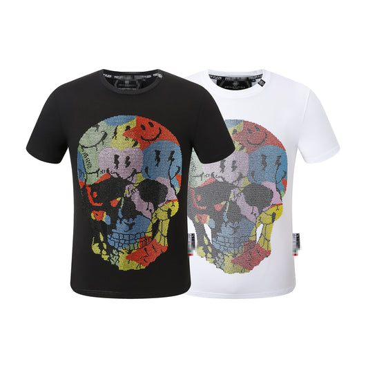 New-PP 2144 skull diamond T-shirt