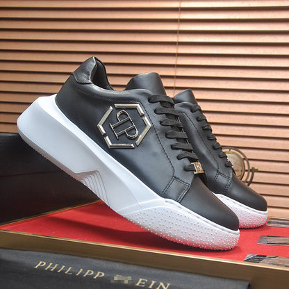 New-PP Casual leather shoes