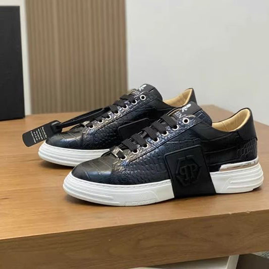 New-PP Leather casual shoes