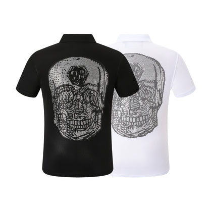 New-PP 9002 skull Diamond Polo