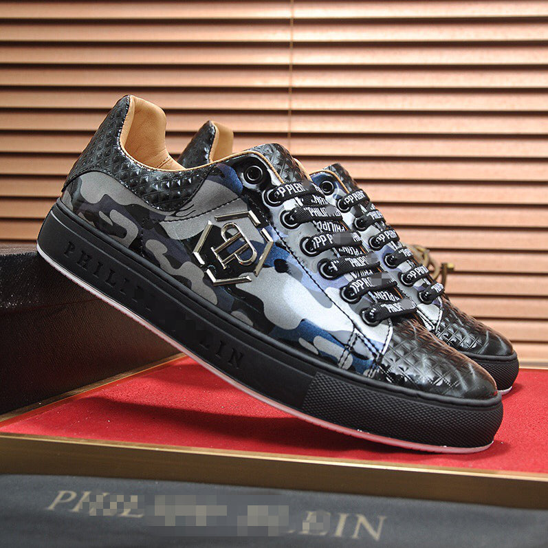 New-PP Leather casual shoes