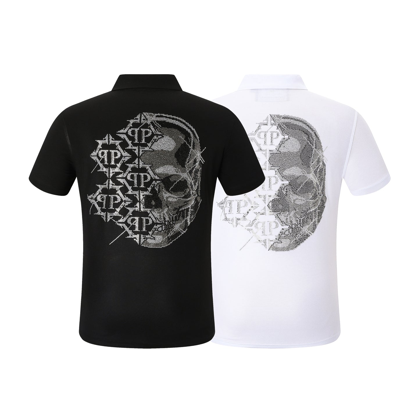 New-PP 9011 skull Diamond Polo
