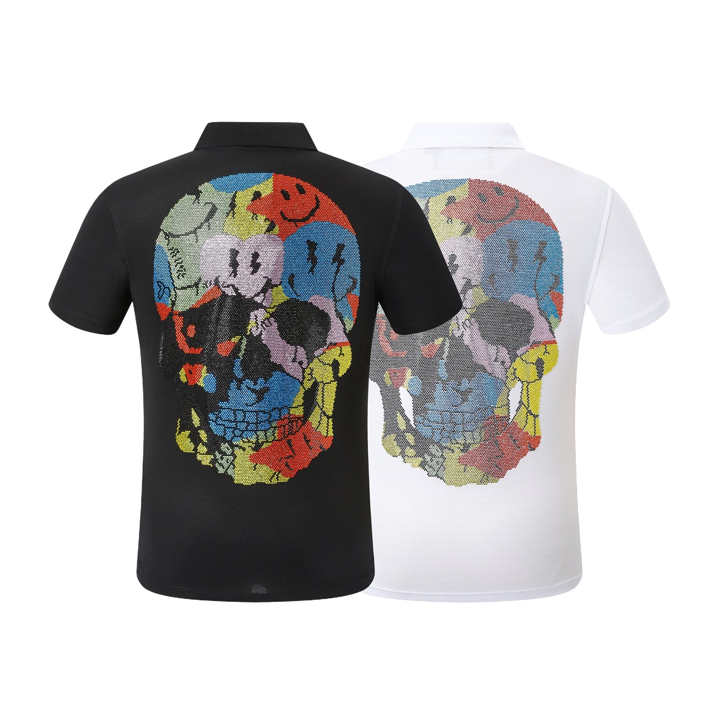 New-PP Skull Diamond Polo