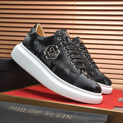 New-PP Leather casual shoes
