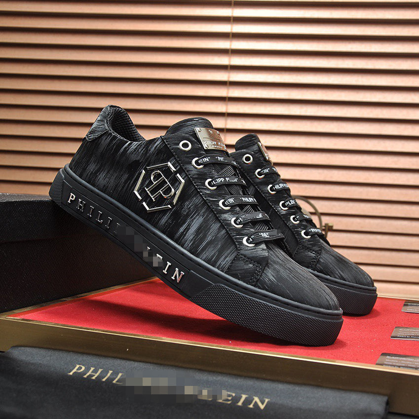 New-PP Casual leather shoes