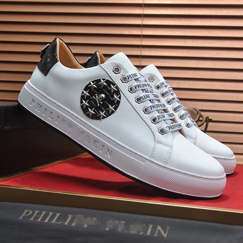New-PP Leather casual shoes