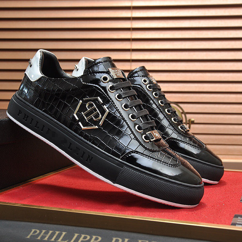 New-PP Leather casual shoes