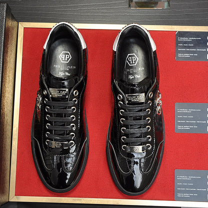 New-PP Leather casual shoes