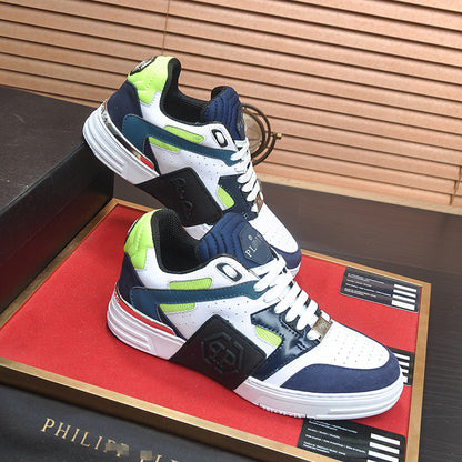 New-PP Leather casual shoes