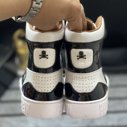 New-PP High-top Leather Shoes