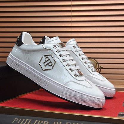 New-PP Leather casual shoes