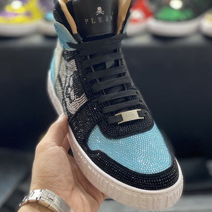 New-PP High-top Leather Shoes