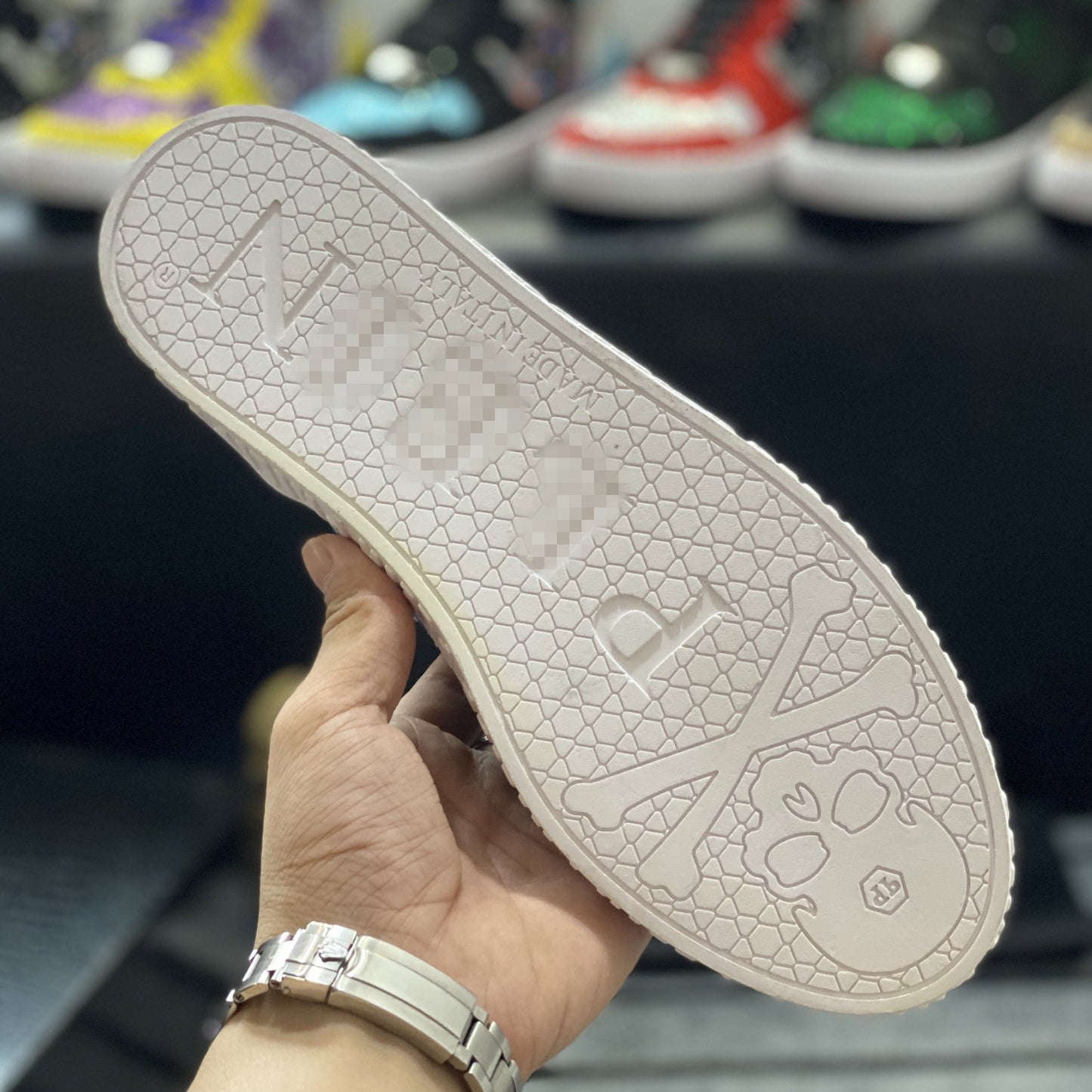 New-PP High-top Leather Shoes