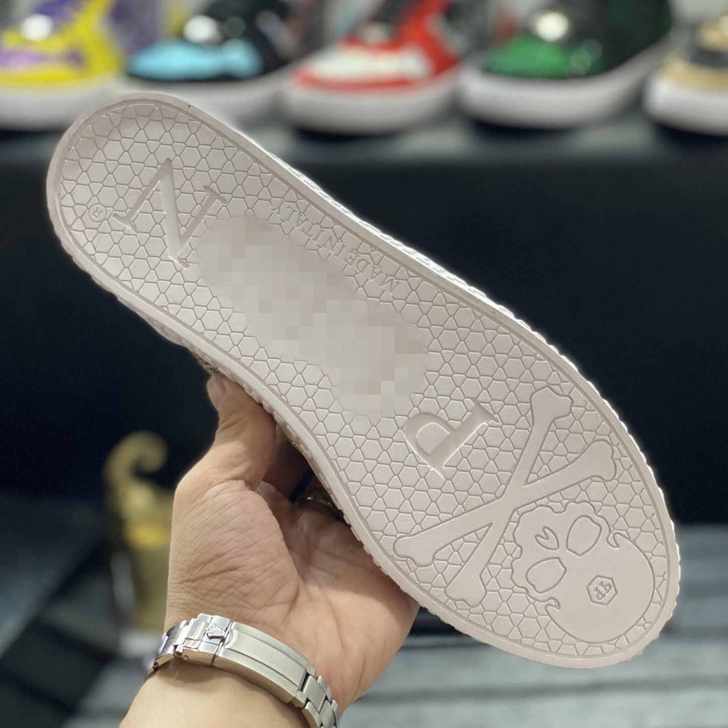 New-PP High-top Leather Shoes