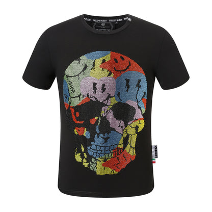 New-PP 2144 skull diamond T-shirt