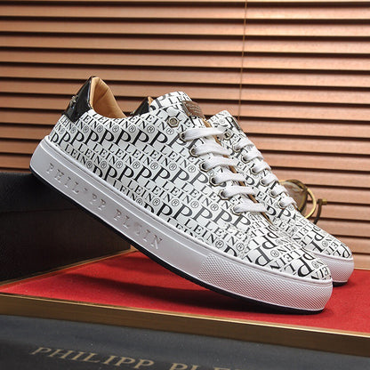 New-PP Leather casual shoes