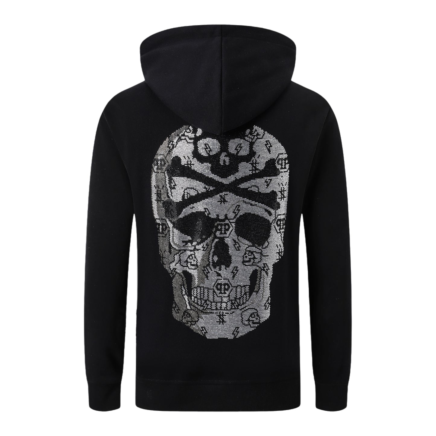New-PP skull Hoodie