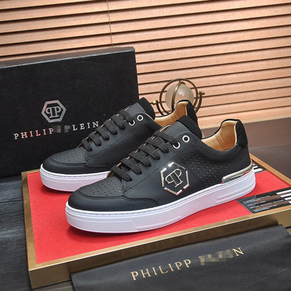 New-PP Leather casual shoes